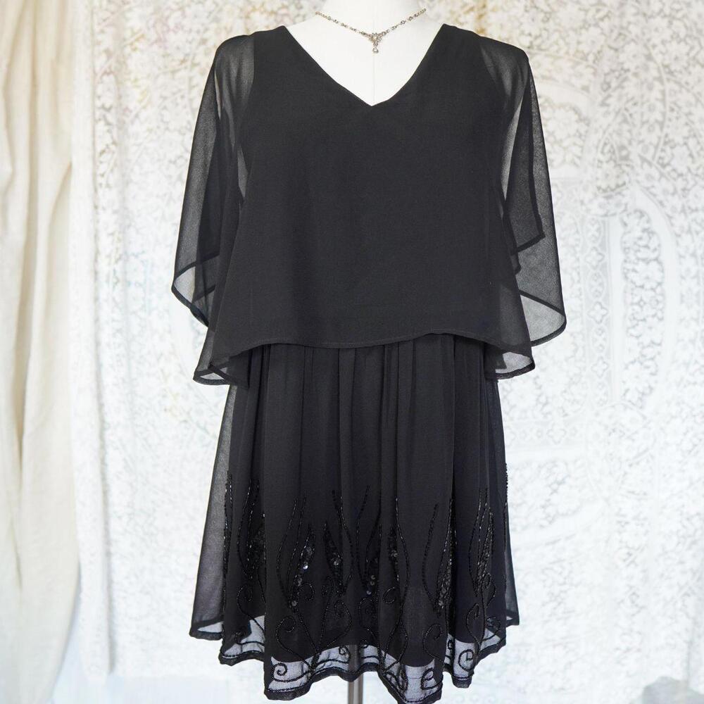 Y2K BKE Beaded Fairy Cocktail Dress NWT Formal Whimsigoth